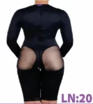 Panty Haut Court Lipofilling avec Manches – Lipo Line