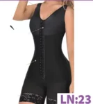 Panty Haut Cheville Lipofilling avec Manches – Lipo Line