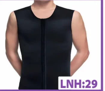 Gilet Compressif Long pour Homme Lipo Line
